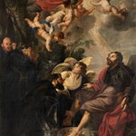 Sant'Agostino lava i piedi al Cristo