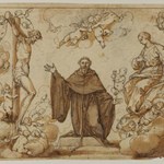 Sant'Agostino esitante tra il sangue di Cristo e il latte della Vergine Sant'Agostino esitante tra il sangue di Cristo e il latte della Vergine