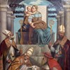 Vergine e Bambino in trono con i quattro Padri della Chiesa Latina