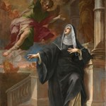 Apparizione dell'angelo a Santa Monica