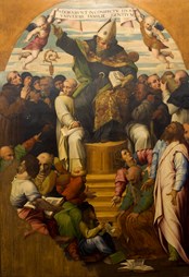 Disputa e trionfo di Sant'Agostino sugli eretici