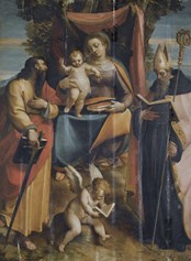 Madonna con Bambino con San Paolo e Sant'Agostino