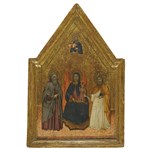 Madonna e Bambino con Dio Padre e i Santi Antonio Abate e Agostino Madonna e Bambino con Dio Padre e i Santi Antonio Abate e Agostino