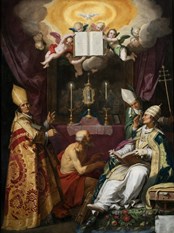 I quattro Padri della Chiesa Latina