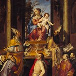 Vergine con Bambino in trono con Santi