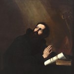 Sant'Agostino in preghiera Sant'Agostino in preghiera