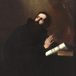 Sant'Agostino in preghiera