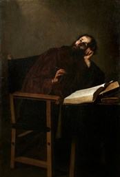 Sant'Agostino in meditazione