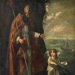 Sant'Agostino con l'angelo bambino Sant'Agostino con l'angelo bambino