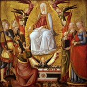 L'Apostolo Tommaso riceve la Cintura della Vergine