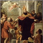 San Tommaso da Villanova distribuisce l'elemosina ai poveri San Tommaso da Villanova distribuisce l'elemosina ai poveri
