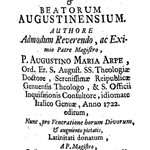 Diarium sanctorum et beatorum augustinensium