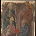 Santi Agostino e Francesco, un santo Vescovo e San Benedetto Santi Agostino e Francesco, un santo Vescovo e San Benedetto