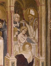 Vestizione di sant'Agostino e battesimo di Adeodato