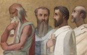 San Girolamo, Sant'Agostino, Sant'Ambrogio e San Giovanni Crisostomo