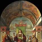 Santa Maria Maddalena con i Santi Girolamo, Paola, Monica e Agostino