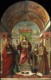 Santa Maria Maddalena con i Santi Girolamo, Paola, Monica e Agostino
