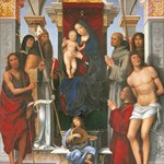Madonna col Bambino in trono con Santi