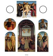 Polittico di Sant'Agostino - Perugino - verso