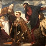 Vergine e Bambino con Santa Caterina, Sant'Agostino, San Marco e San Giovanni Battista