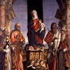 Madonna con Bambino in trono tra San Nicola, San Pietro, San Bartolomeo e Sant’Agostino