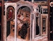 San Girolamo appare a Sant'Agostino