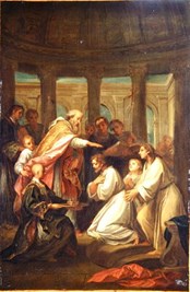Il battesimo di Sant'Agostino