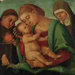 Madonna e Bambino con Santi Agostino e Clara Madonna e Bambino con Santi Agostino e Clara
