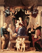 Madonna col Bambino in trono con Santi (Madonna del Baldacchino)