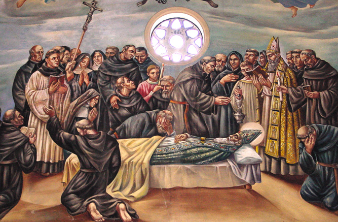 La morte di Sant'Agostino