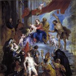 Madonna in trono con Bambino e Santi Madonna in trono con Bambino e Santi