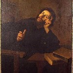 Sant'Agostino in meditazione