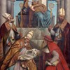 Vergine e Bambino in trono con i quattro Padri della Chiesa Latina