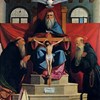 Santissima Trinità con Agostino e il beato Giorgio da Cremona