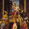Vergine con Bambino in trono con Santi