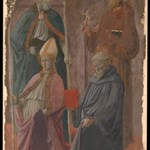 Santi Agostino e Francesco, un santo Vescovo e San Benedetto