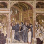 Vestizione di sant'Agostino e battesimo di Adeodato