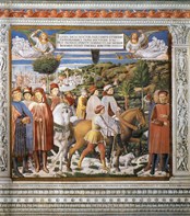 Scena 6. Il viaggio di Agostino da Roma per Milano