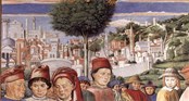 Scena 6. Il viaggio di Agostino da Roma per Milano