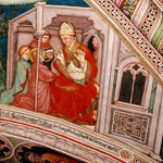 Scena 4b. Santa Monica consolata da un vescovo