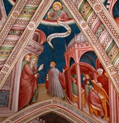 Scena 1. Agostino è condotto a scuola da Santa Monica